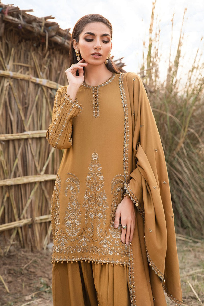 Embroidered Luxury Lawn Unstitched 3Pc | 1044