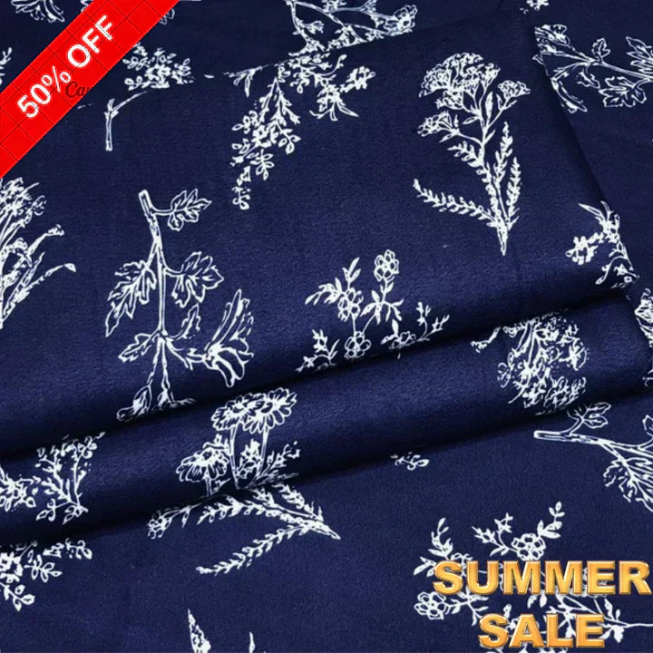 2025-FLORAL PRINTS 2PC SUMMER WEAR SL-010