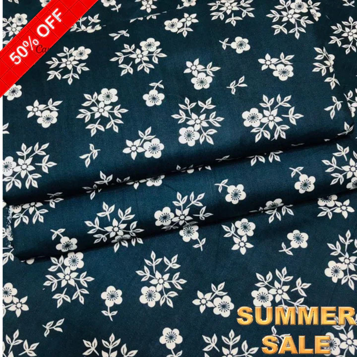 2025-FLORAL PRINTS 2PC SUMMER WEAR SL-016