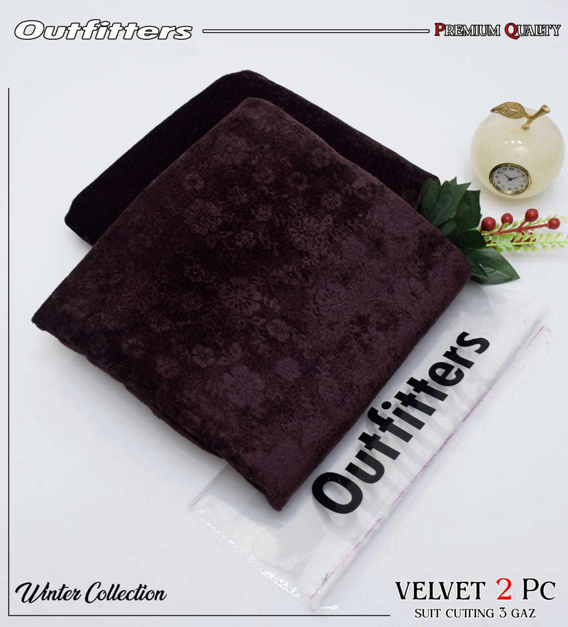 OUTFITTERS KOREAN VALVET 2PC VL-9011