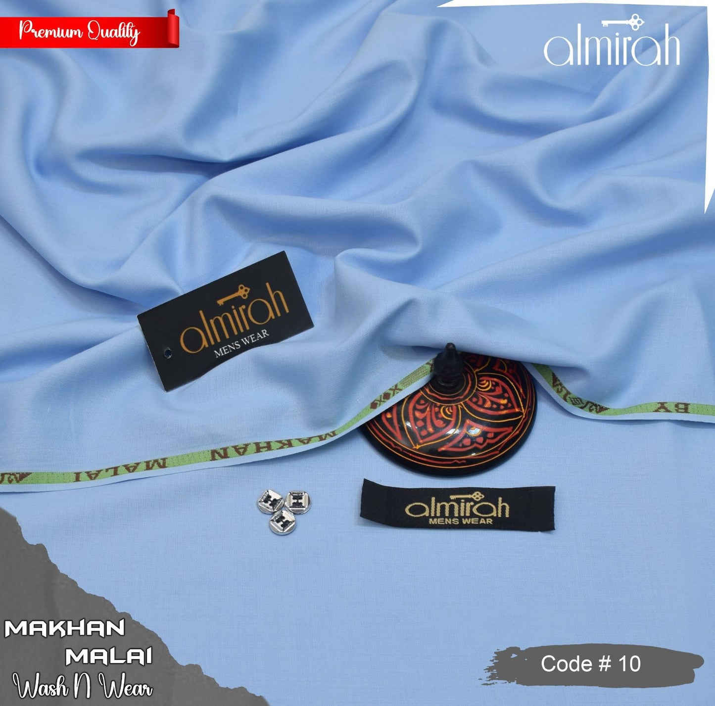 ALMIRAH MAKHAN MALAI MEN'S FOUR SEASON WASH N WEAR JL-1647