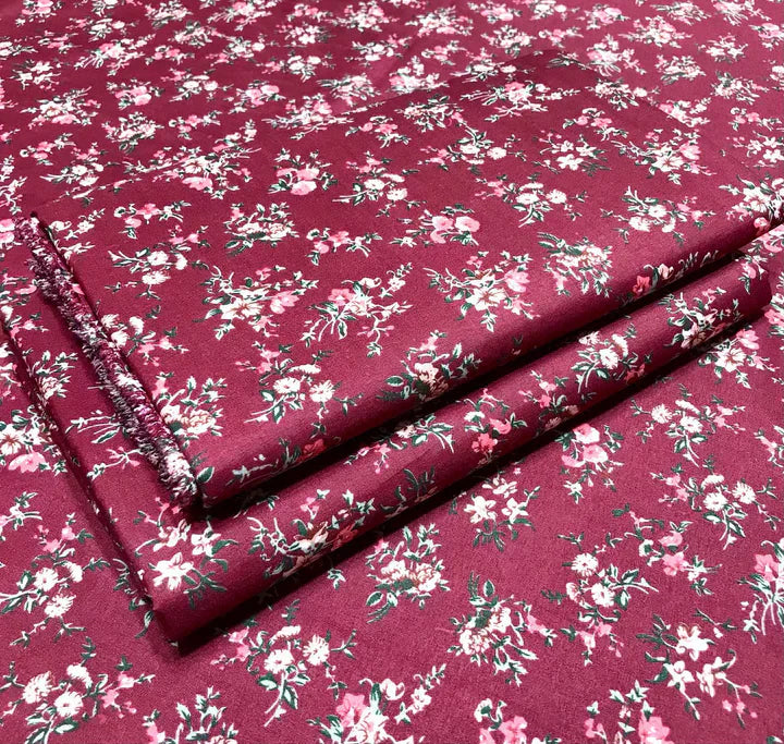 2025-FLORAL PRINTS 2PC SUMMER WEAR SL-025