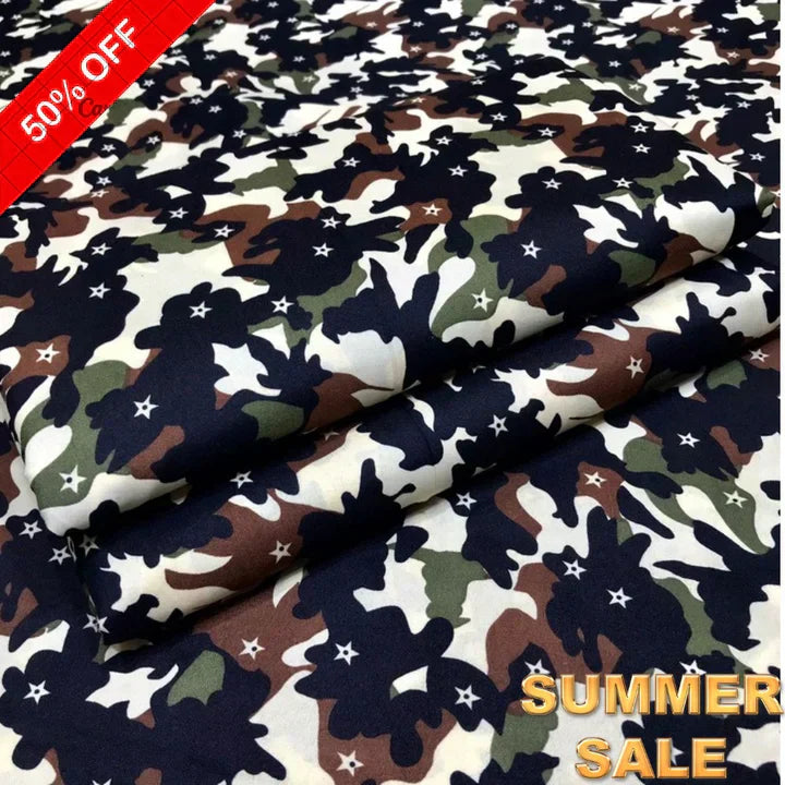 2025-FLORAL PRINTS 2PC SUMMER WEAR SL-048