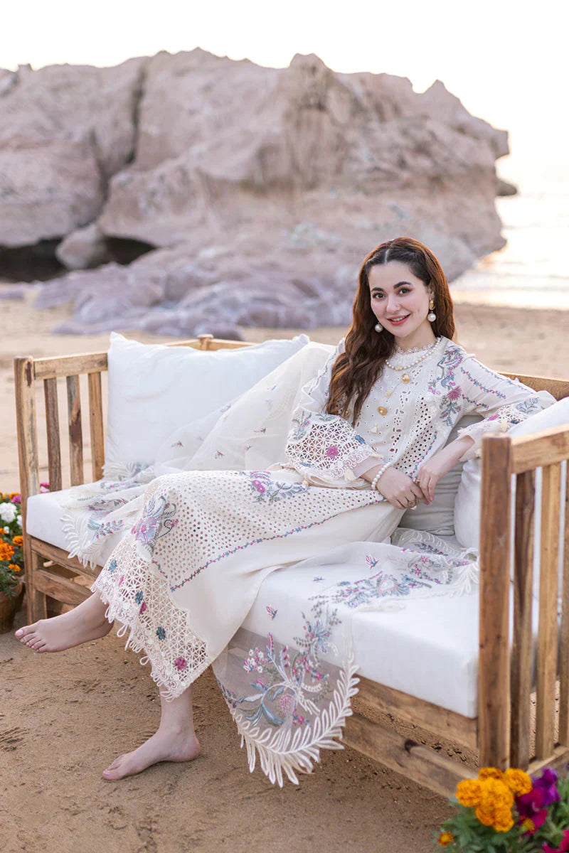 Embroidered Luxury Lawn Unstitched 3Pc | 5048