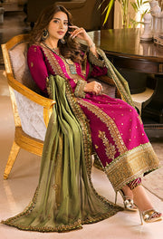 Embroidered Luxury Lawn Unstitched 3Pc | 1013