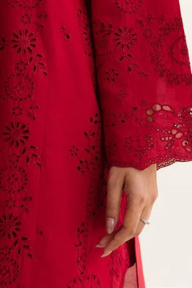 Embroidered Luxury Lawn Chikan Kari Unstitched 3Pc | 1067