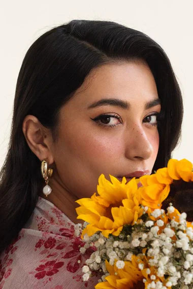 Embroidered Luxury Lawn Chikan Kari Unstitched 3Pc | 1067