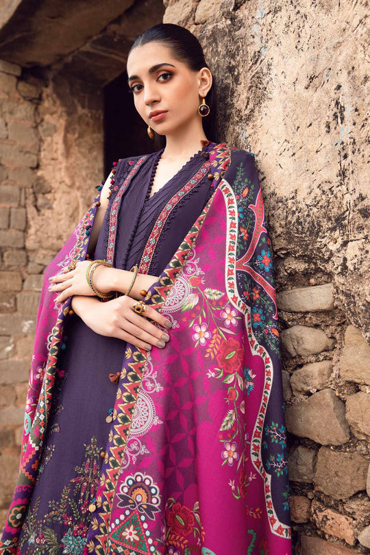 Embroidered Luxury Lawn Unstitched 3Pc | 1049