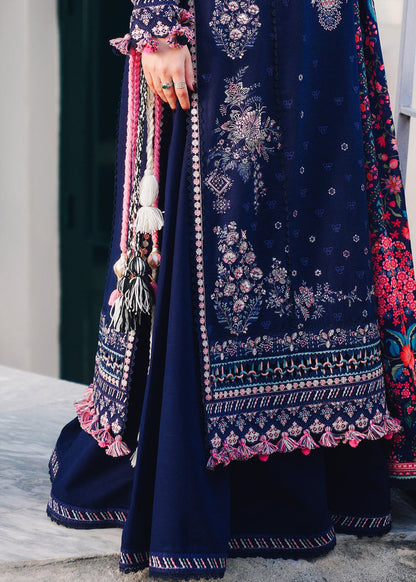 Embroidered Luxury Lawn Unstitched 3Pc | 1051