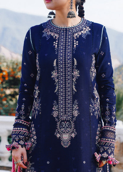 Embroidered Luxury Lawn Unstitched 3Pc | 1051