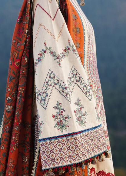 Share Embroidered Luxury Lawn Unstitched 3Pc | 1082