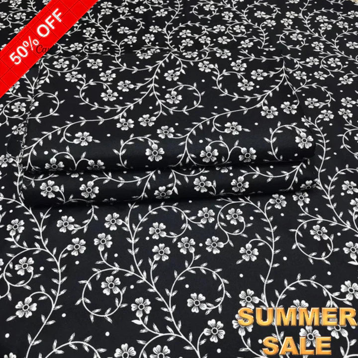 2025-FLORAL PRINTS 2PC SUMMER WEAR SL-012