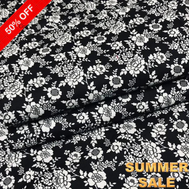 2025-FLORAL PRINTS 2PC SUMMER WEAR SL-005