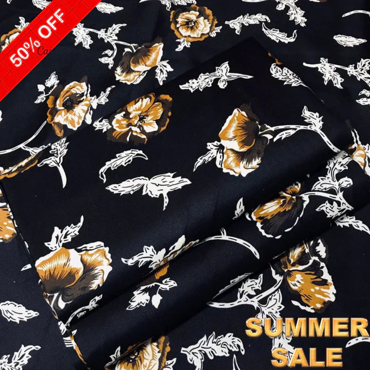 2025-FLORAL PRINTS 2PC SUMMER WEAR SL-003