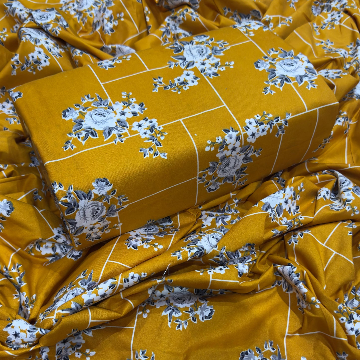 2025-FLORAL PRINTS 2PC SUMMER WEAR SL-137