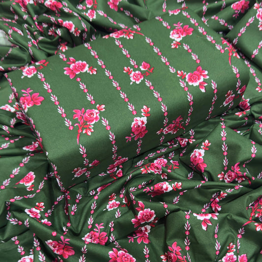 2025-FLORAL PRINTS 2PC SUMMER WEAR SL-139