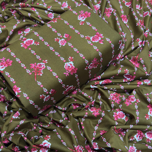 2025-FLORAL PRINTS 2PC SUMMER WEAR SL-146