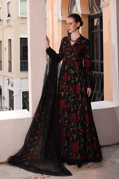 Embroidered Luxury Lawn Unstitched 3Pc | 1006