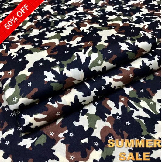 2025-FLORAL PRINTS 2PC SUMMER WEAR SL-048