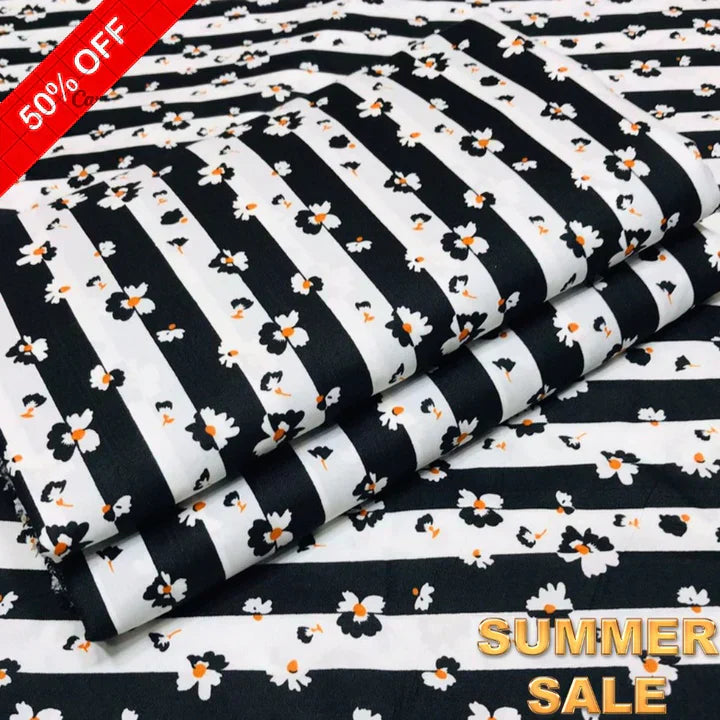 2025-FLORAL PRINTS 2PC SUMMER WEAR SL-047