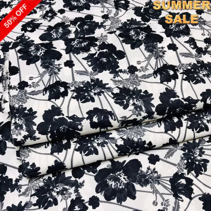 2025-FLORAL PRINTS 2PC SUMMER WEAR SL-036